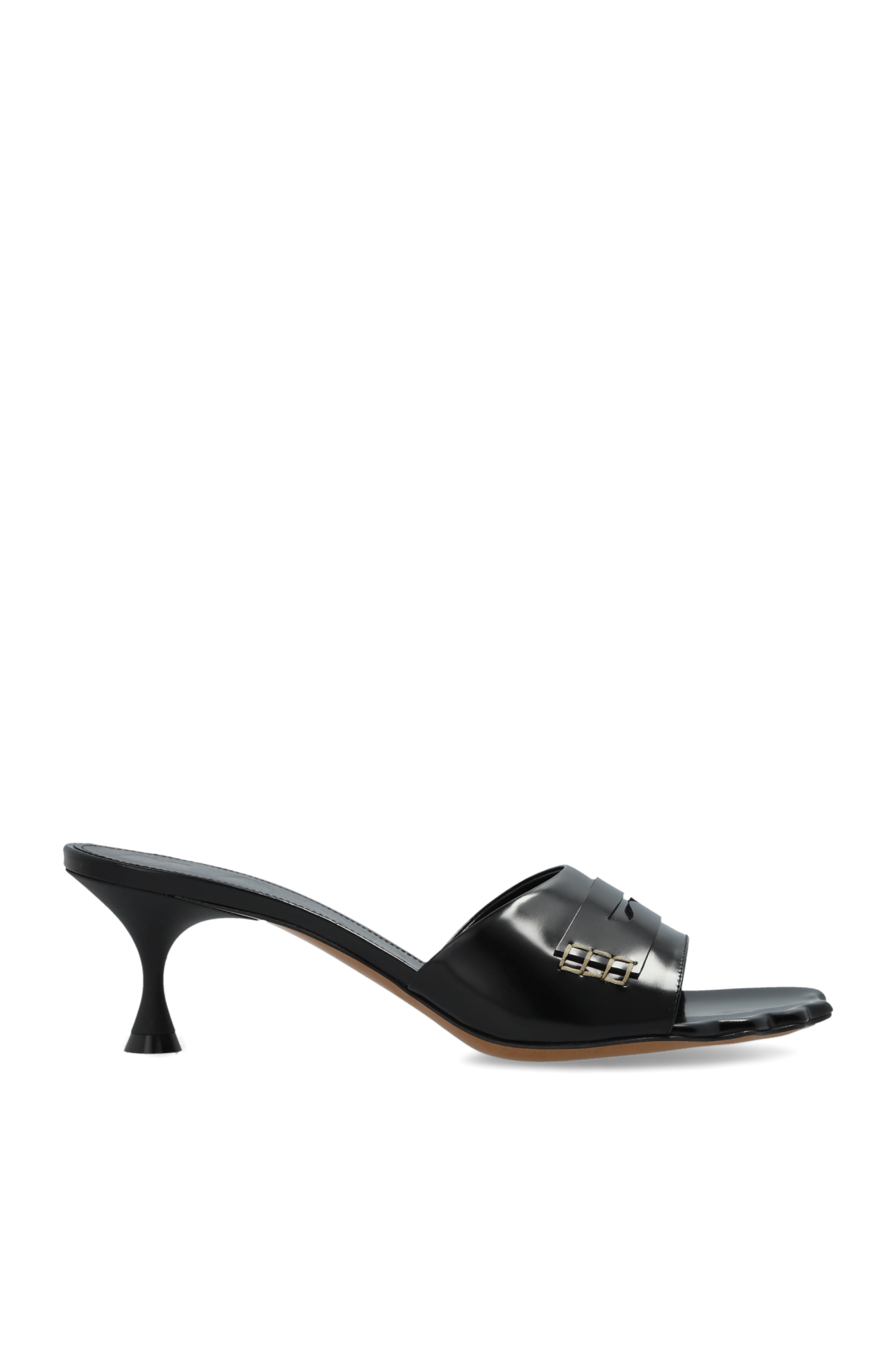 シューズ・サンダルその他 MARNI Woman Heeled sandals Black SBMS004601P4122 00N99 Marni Heeled slippers | Women's Shoes | Vitkac